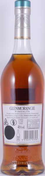 Glenmorangie Finealta Limited Private Edition 2010 Highland Single Malt Scotch Whisky 46,0%