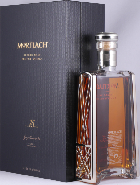 Mortlach 25 Years Crystal Decanter Limited 2014 Edition Speyside Single Malt Scotch Whisky 43.4%