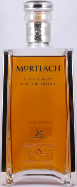 Mortlach 25 Years Crystal Decanter Limited 2014 Edition Speyside Single Malt Scotch Whisky 43.4%