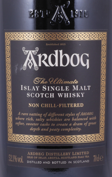 Ardbeg Ardbog Limited Edition 2013 Islay Single Malt Scotch Whisky 52,1%