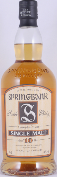 Springbank 10 Years Beige Label Release 2004 Campbeltown Single Malt Scotch Whisky 46,0%