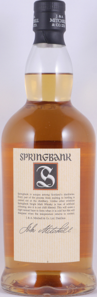 Springbank 10 Years Beige Label Release 2004 Campbeltown Single Malt Scotch Whisky 46,0%