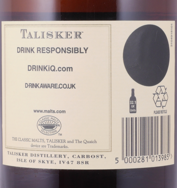 Talisker 2000 11 Years Distillers Edition 2011 Special Release TD-S:5NZ Isle of Skye Single Malt Scotch Whisky 45,8%