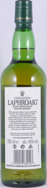 Laphroaig 25 Years The Bessie Williamson Story Limited 2019 Edition Islay Single Malt Scotch Whisky 43,0%