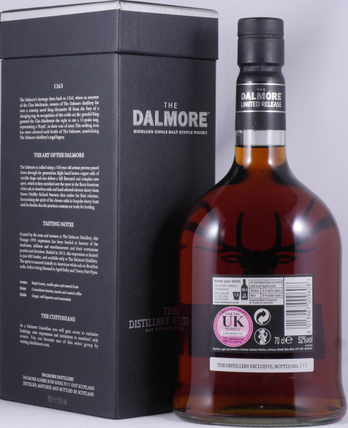 Dalmore 1995 18 Years Ruby / Tawny Port Pipes Finish Distillery Exclusive Highland Single Malt Scotch Whisky 52.0%
