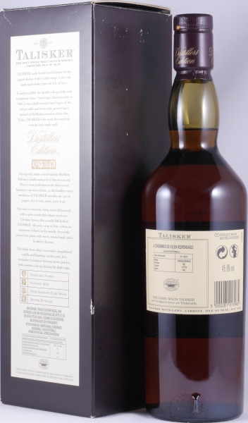 Talisker 1998 11 Years Distillers Edition 2009 Special Release TD-S:5LX Isle of Skye Single Malt Scotch Whisky 45.8%