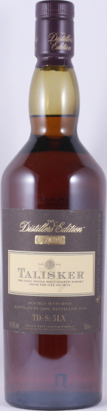 Talisker 1998 11 Years Distillers Edition 2009 Special Release TD-S:5LX Isle of Skye Single Malt Scotch Whisky 45.8%