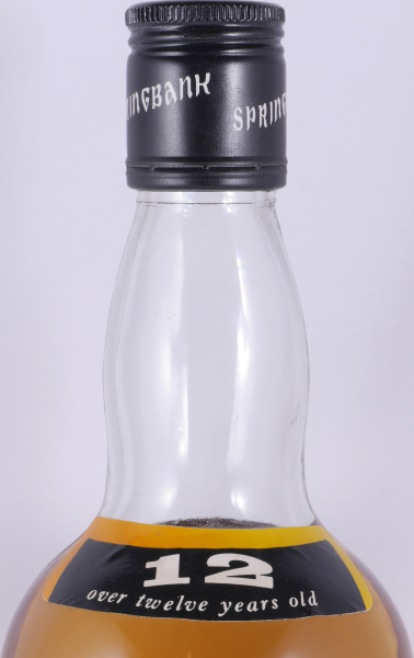Springbank 12 Years 1980s Black Label Screw Cap Campbeltown Single Malt Scotch Whisky 46,0%