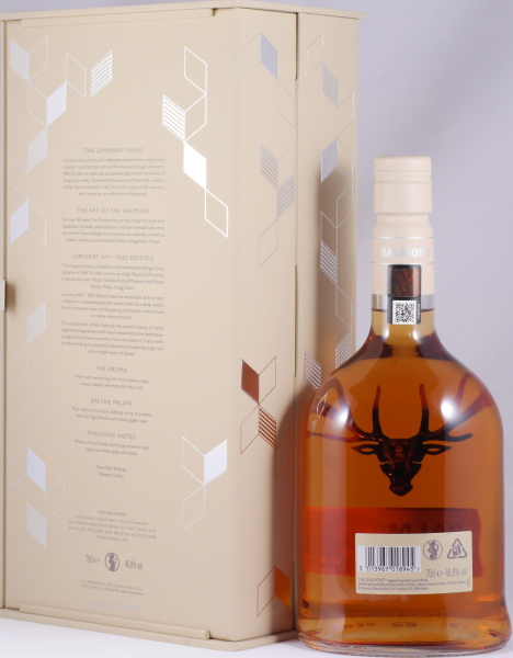 Dalmore Luminary No. 1 Collectible 2022 Edition 15 Years Highland Single Malt Scotch Whisky 46,8%