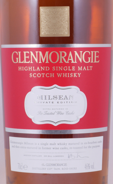 Glenmorangie Milsean Bourbon / Re-Toasted Wine Casks Private Edition 2015 Highland Single Malt Scotch Whisky 46,0%