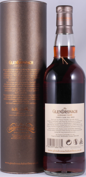 Glendronach 1993 24 Years Sherry Butt No. 660 Highland Single Malt Scotch Whisky 59,2%