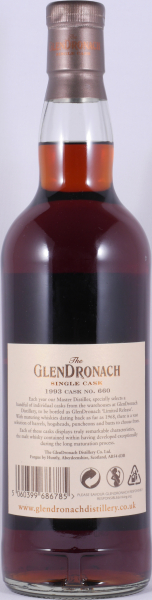 Glendronach 1993 24 Years Sherry Butt No. 660 Highland Single Malt Scotch Whisky 59,2%