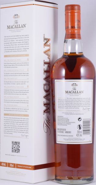 Macallan Sienna The 1824 Series Limited Edition Highland Single Malt Scotch Whisky 43.0%
