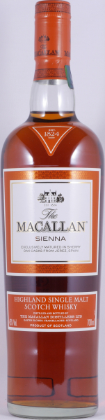 Macallan Sienna The 1824 Series Limited Edition Highland Single Malt Scotch Whisky 43.0%