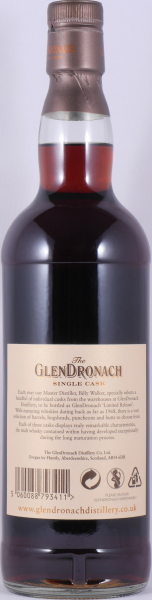 Glendronach 1989 21 Years Pedro Ximenez Sherry Puncheon No. 3314 Highland Single Malt Scotch Whisky 53,5%