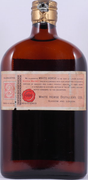 White Horse Tin Cap 1960s Half-Bottle Blended Scotch Whisky n/a%