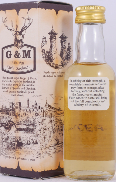 Glenlivet 1978 18 Years Oak Casks Nos. 16419-16423 Gordon and MacPhail Miniature Speyside Single Malt Scotch Whisky 60.2%