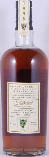 Mortlach 1995 18 Years Sherry Cask Jack Wiebers Passenger Liners Speyside Single Malt Scotch Whisky 54.8%