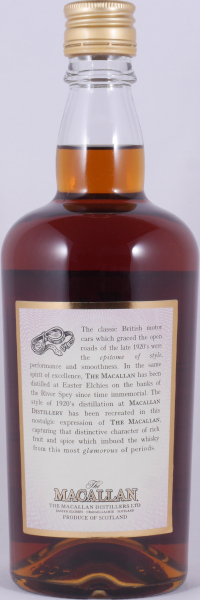 Macallan Twenties 1920s Screw Cap First Release Limited Travel Range Highland Single Malt Scotch Whisky 40,0%