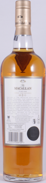 Macallan 10 Years Fine Oak Triple Cask Matured Bourbon und Sherry Oak Casks Highland Single Malt Scotch Whisky 40,0%