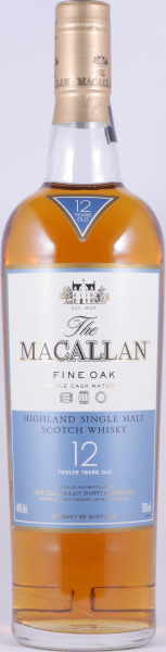 Macallan 12 Years Fine Oak Triple Cask Matured Gift Set Highland Single Malt Scotch Whisky 40.0%