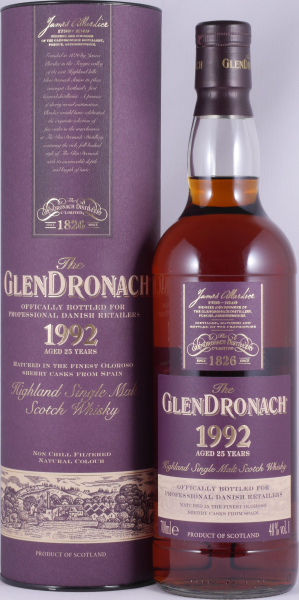 Glendronach 1992 25 Years Oloroso Sherry Casks Highland Single Malt Scotch Whisky 48.0%