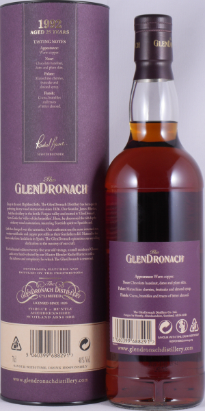 Glendronach 1992 25 Years Oloroso Sherry Casks Highland Single Malt Scotch Whisky 48.0%