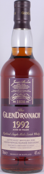 Glendronach 1992 25 Years Oloroso Sherry Casks Highland Single Malt Scotch Whisky 48.0%
