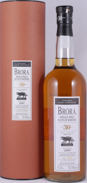 Brora 30 Years Limited Edition 2009 8th Special Release Highland Single Malt Scotch Whisky Cask Strength 53,2%