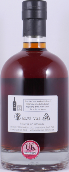 Port Charlotte 2007 13 Years 1st Fill Pomerol Bordeaux Cask No. RO8/152-12 Islay Single Malt Scotch Whisky 60,9%