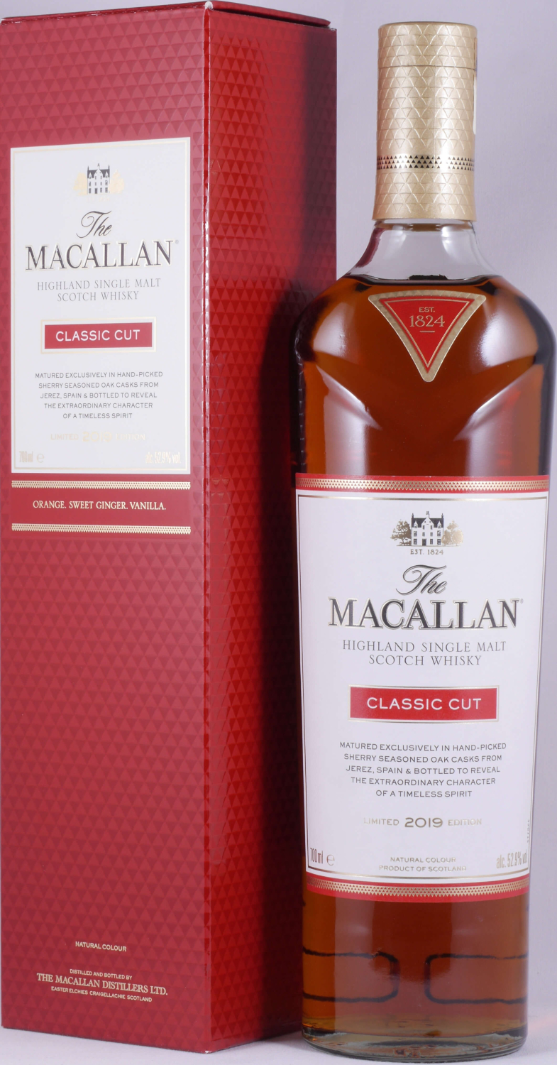 Macallan Classic Cut 2019 Sherry Oak Highland Single Malt Scotch Whisky Cask Strength 52,9%