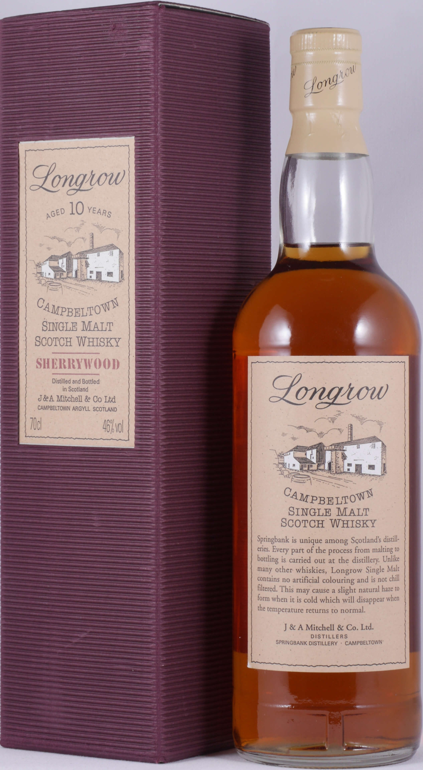 Longrow 1991 10 Years Sherry Wood Campbeltown Single Malt Scotch Whisky 46,0%