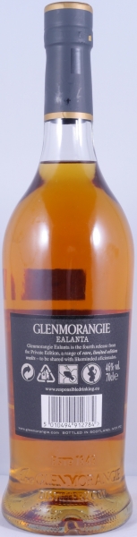 Glenmorangie 1993 19 Years Ealanta Private Edition American Virgin Oak Casks Highland Single Malt Scotch Whisky 46.0%