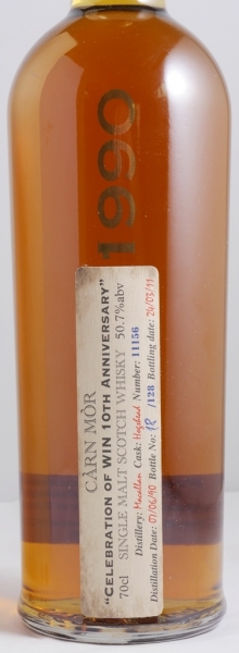 Macallan 1990 20 Years Hogshead 11156 Càrn Mòr Celebration of WIN 10th Highland Single Malt Scotch Whisky 50.7%