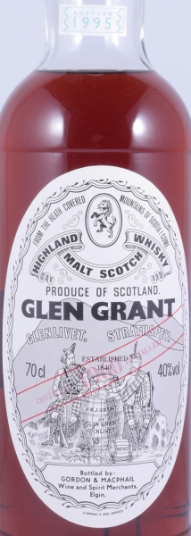 Glen Grant 1960 35 Years First Fill Sherry Casks White Screw Cap Gordon und MacPhail Highland Single Malt Scotch Whisky 40,0%