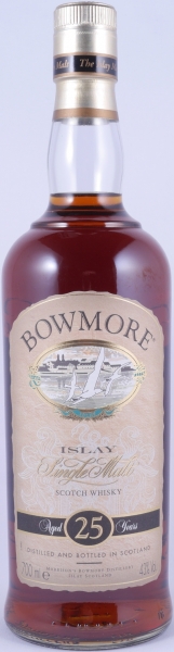 Bowmore 25 Years Sherry Casks Seagull Label Islay Single Malt Scotch Whisky 43.0%