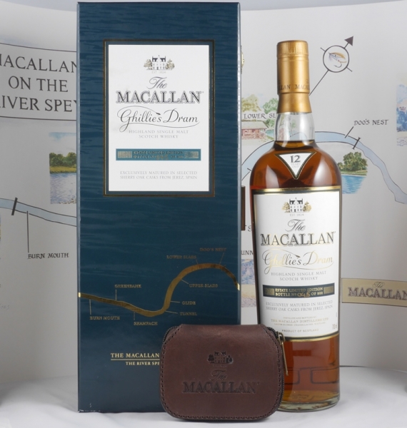 Macallan 12 Years Ghillies Dram Estate Limited Edition Highland Single Malt Scotch Whisky 40.0%