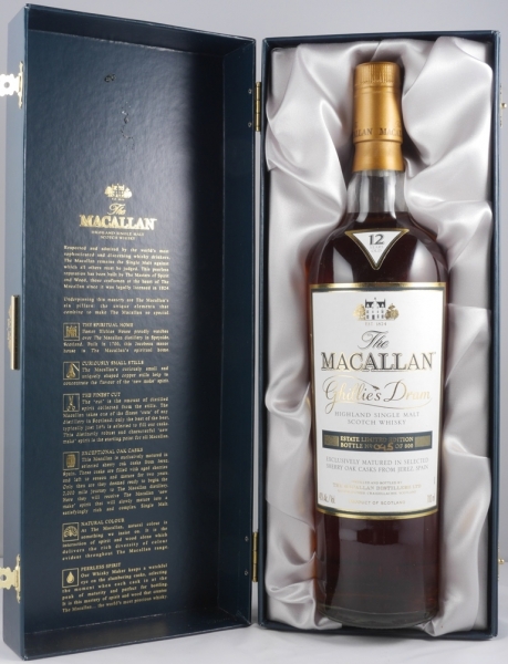 Macallan 12 Years Ghillies Dram Estate Limited Edition Highland Single Malt Scotch Whisky 40.0%