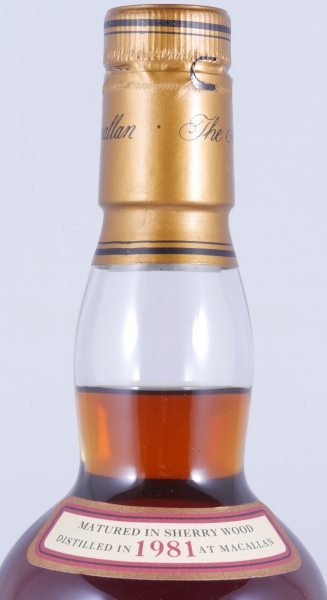 Macallan 1981 Gran Reserva 18 Years Sherry Wood Highland Single Malt Scotch Whisky 40,0%