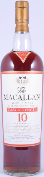 Macallan 10 Years Cask Strength Sherry Oak Highland Single Malt Scotch Whisky 58,6%