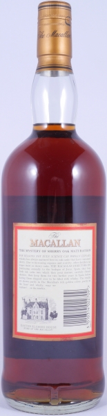 Macallan 10 Years 1st Edition Cask Strength Sherry Oak Highland Single Malt Scotch Whisky 58.8% 1.0L