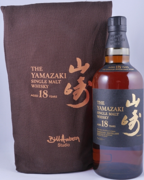 Yamazaki 18 Years Bill Amberg Limited Edition Japan Single Malt Whisky 43,0%