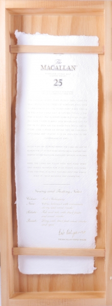 Macallan 25 Years Sherry Oak Casks Release 2011 Highland Single Malt Scotch Whisky 43.0%