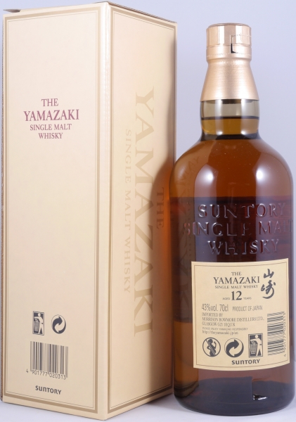 Yamazaki 12 Years Japanese Single Malt Whisky 43.0%