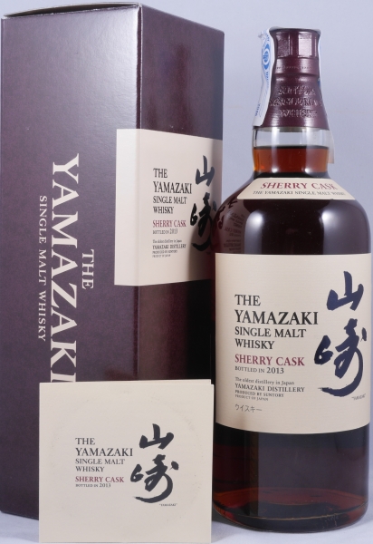 Yamazaki Sherry Cask 2013 5th Release Limited Edition Japanese Single Malt Whisky 48.0%