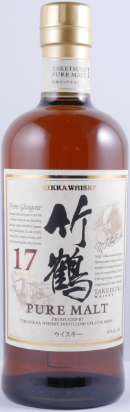 Nikka Taketsuru 17 Years Japan Pure Malt Blended Whisky Special Japanese Release 43.0%