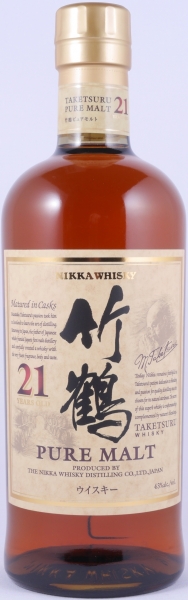 Nikka Taketsuru 21 Years Japan Pure Malt Blended Whisky 43,0%