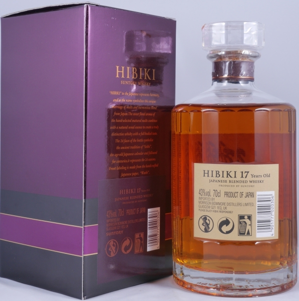 Hibiki 17 Years Japan Premium Blended Whisky 43.0%