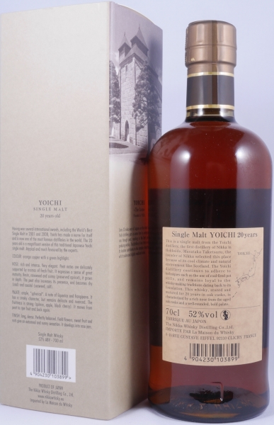 Nikka Yoichi 20 Years Japanese Single Malt Whisky 52.0%