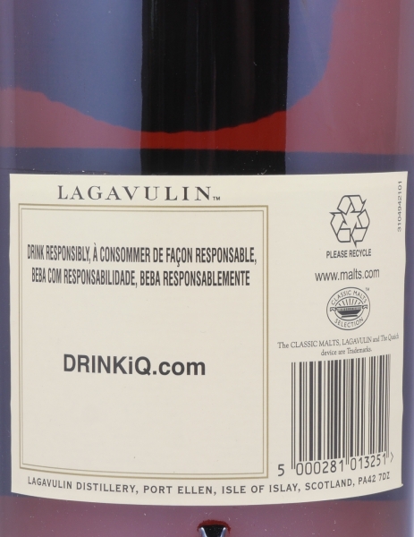 Lagavulin 1996 16 Years Distillers Edition 2012 Special Release lgv.4/500 Islay Single Malt Scotch Whisky 43.0% 1.0L